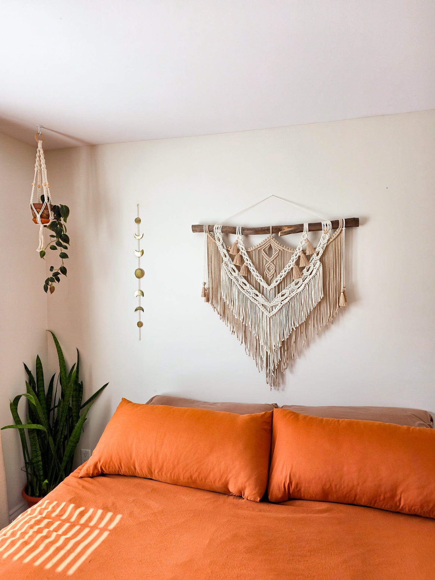 Macramé mural Éden