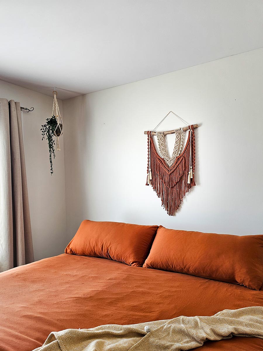 Macramé mural Iria