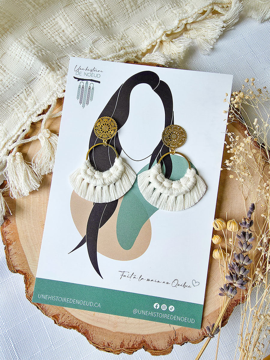 Spicy yellow earrings, 20mm hoop, gold hook