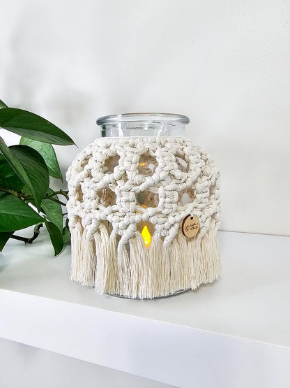 Vase en macramé Mya