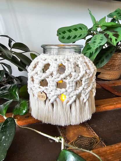 Vase en macramé Mya