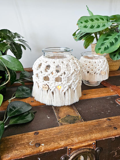 Vase en macramé Mya
