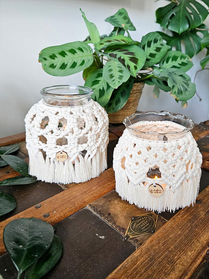 Vase en macramé Mya