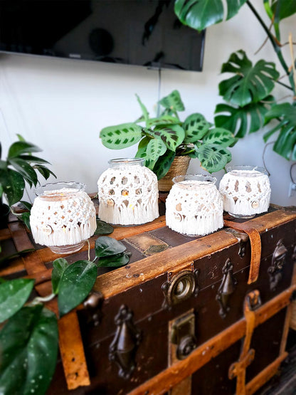 Vase en macramé Mya
