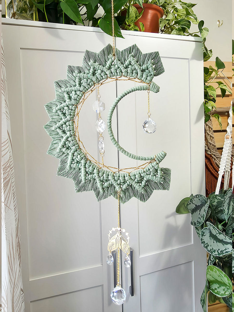 Capteur de soleil Celestia en macramé
