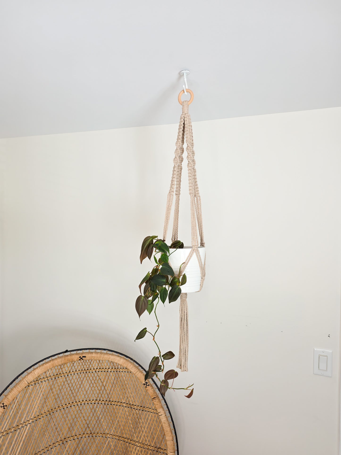 MILA PLANTER, macrame planter