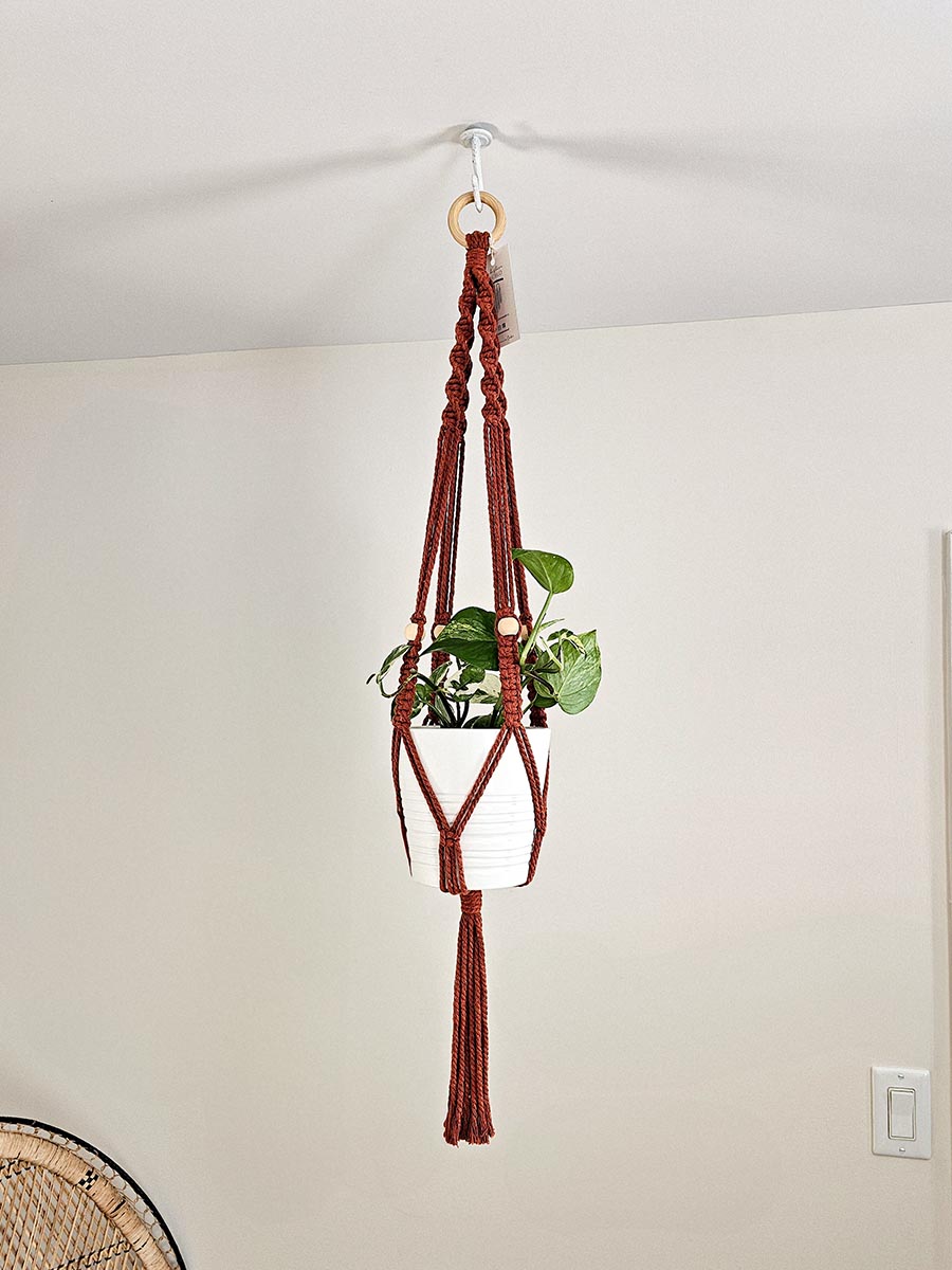 JARDINIÈRE SIMONE, jardinière en macramé