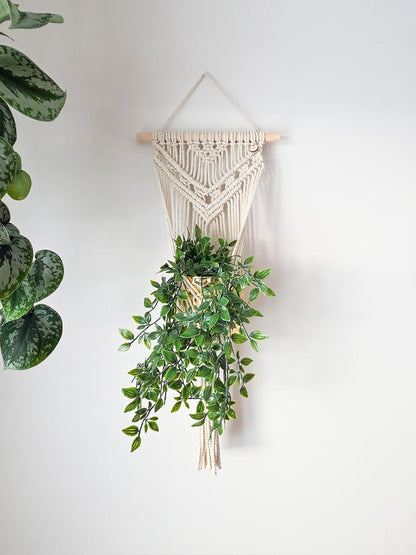 JARDINIÈRE MURALE CLARA, modèle grand, couleur naturel