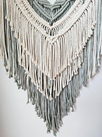 Macramé mural Amaïa