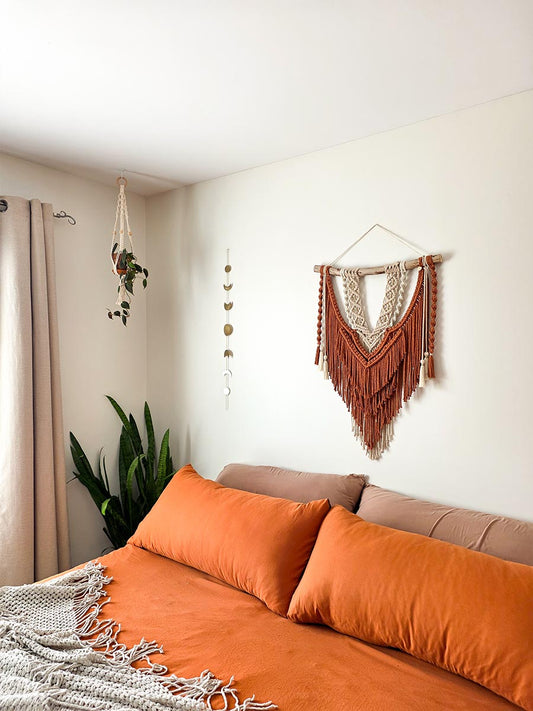 Macramé mural Iria