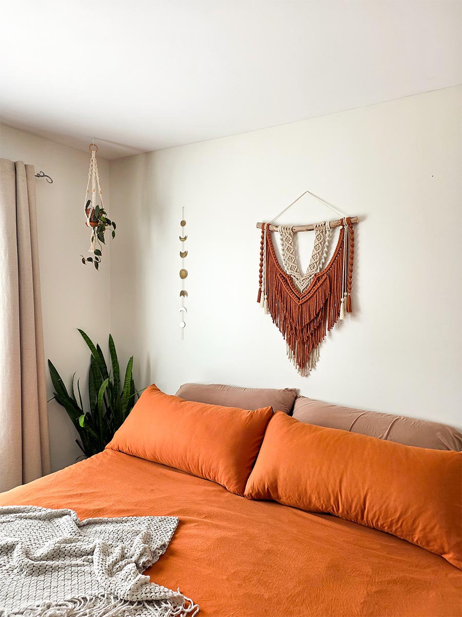 Macramé mural Iria