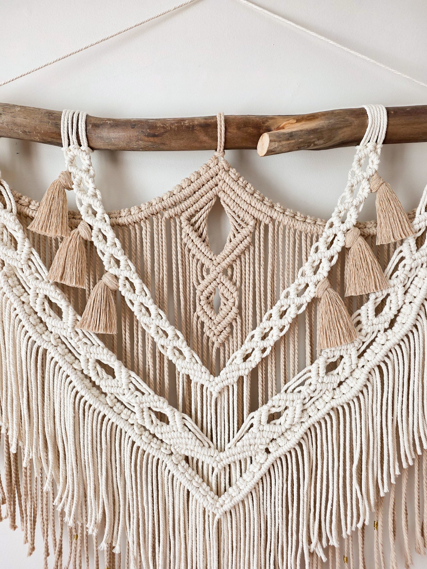 Macramé mural Éden