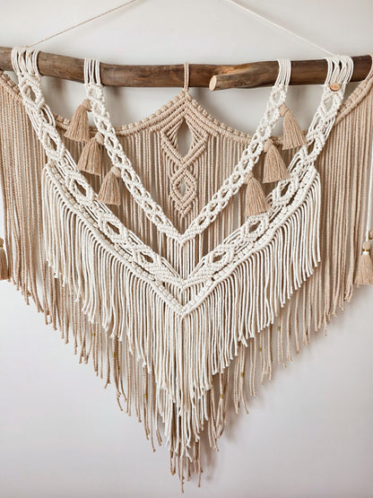 Macramé mural Éden