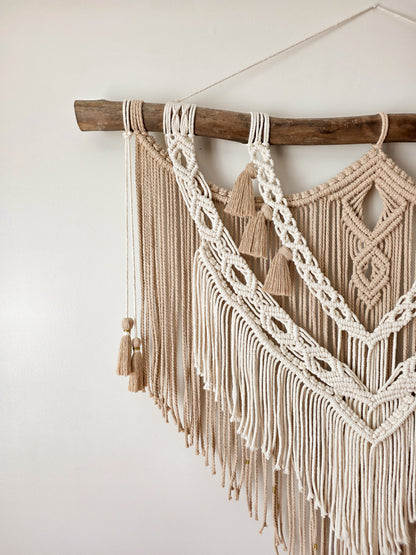 Macramé mural Éden