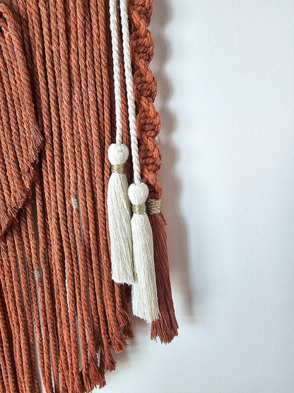 Macramé mural Iria