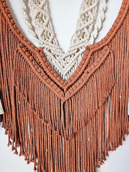 Macramé mural Iria