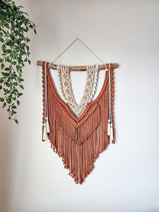 Macramé mural Iria