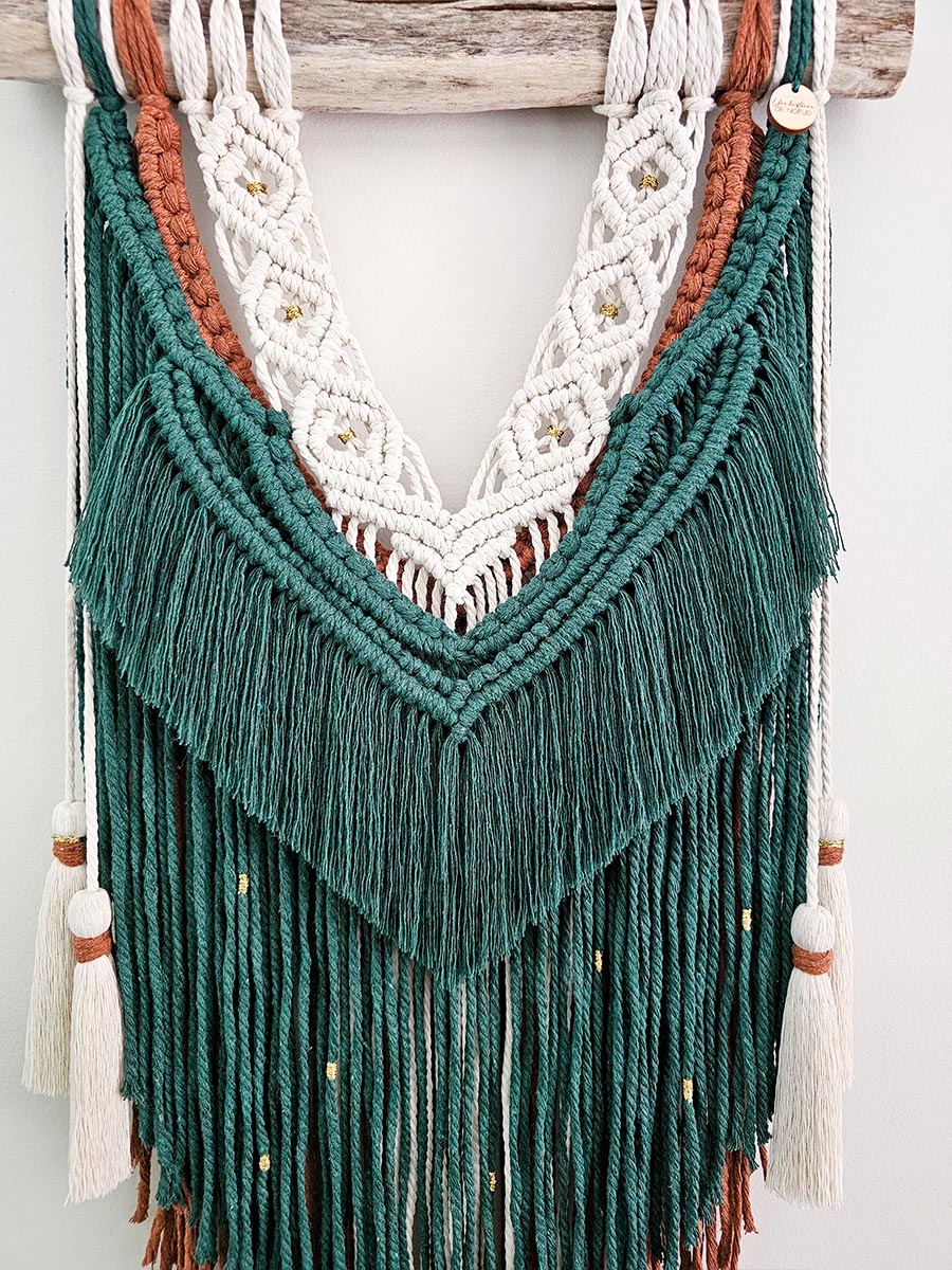 Macramé mural Oliana