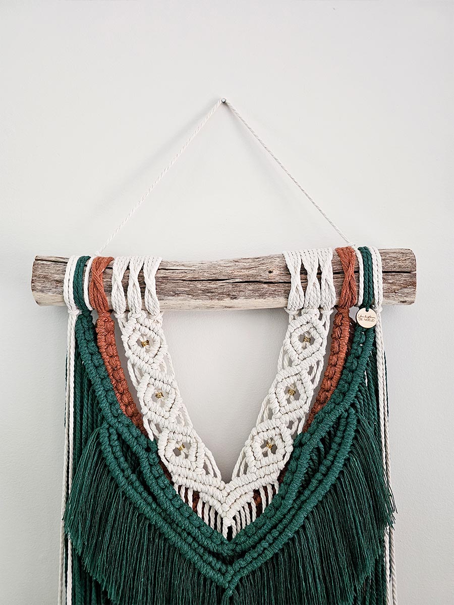 Macramé mural Oliana