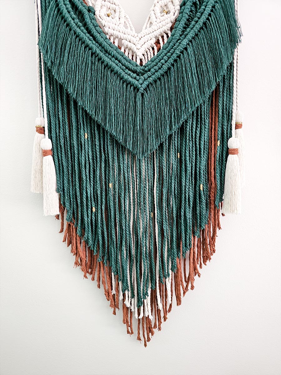 Macramé mural Oliana