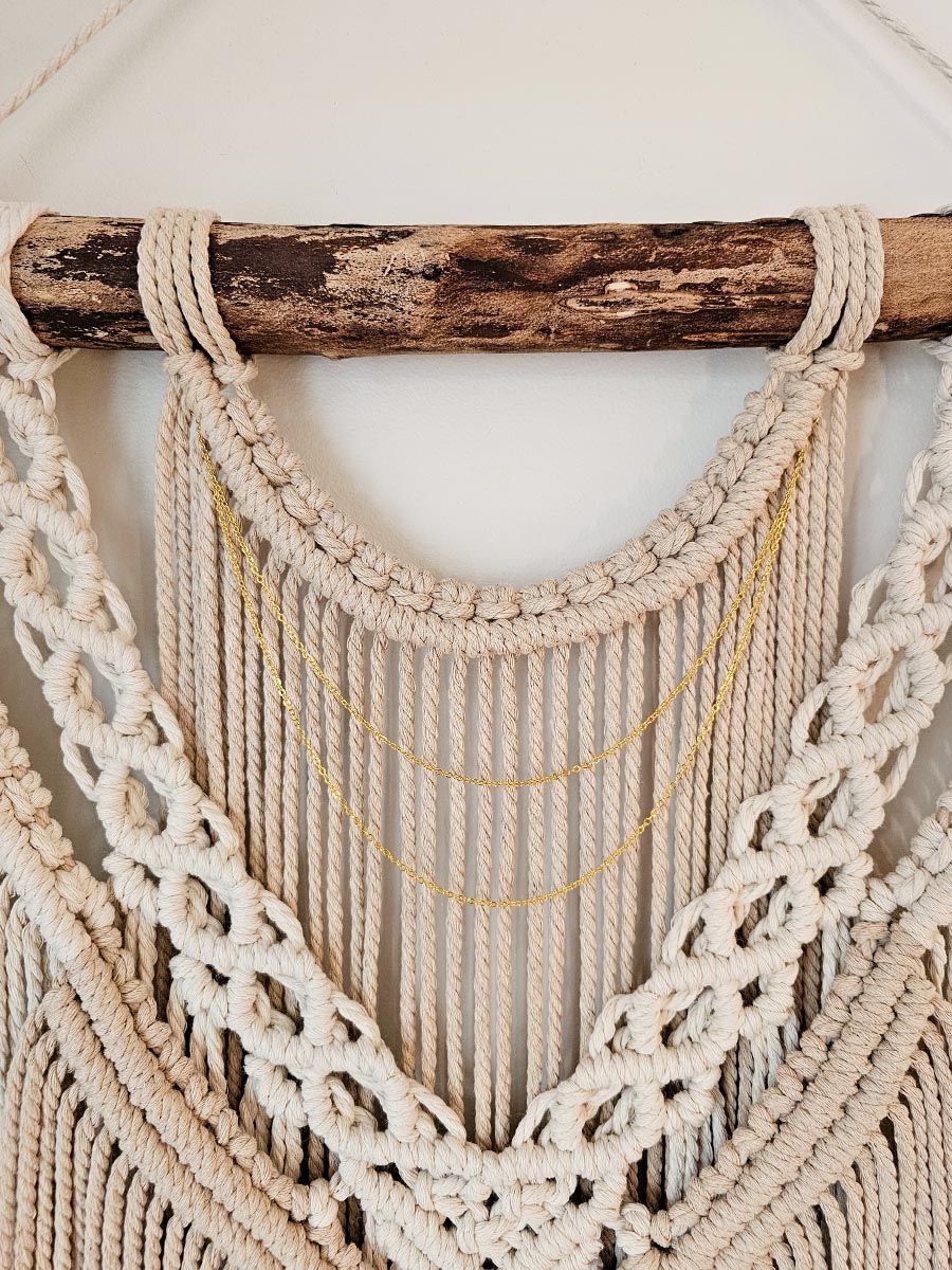 Macramé mural Thalie