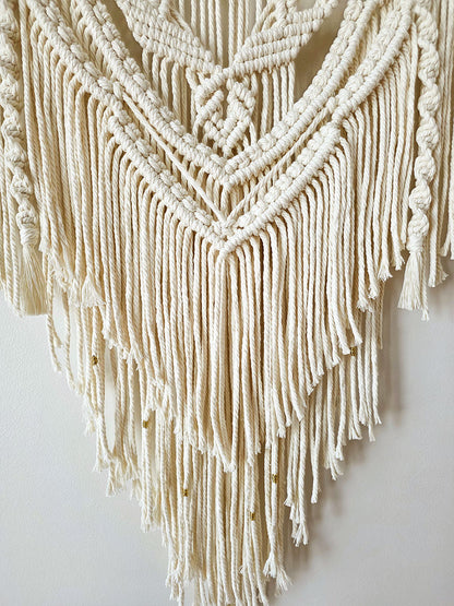 Macramé mural Solaya