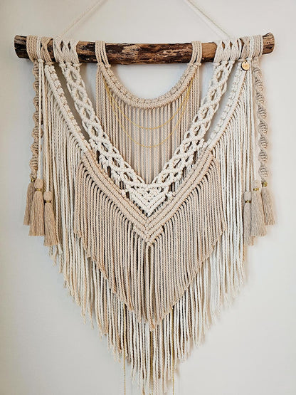 Macramé mural Thalie