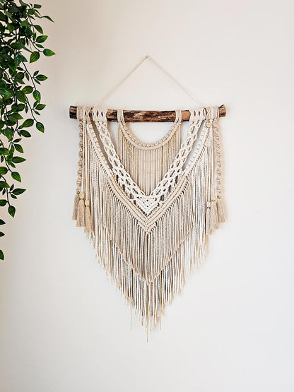 Macramé mural Thalie