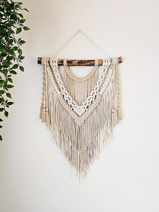 Macramé mural Thalie
