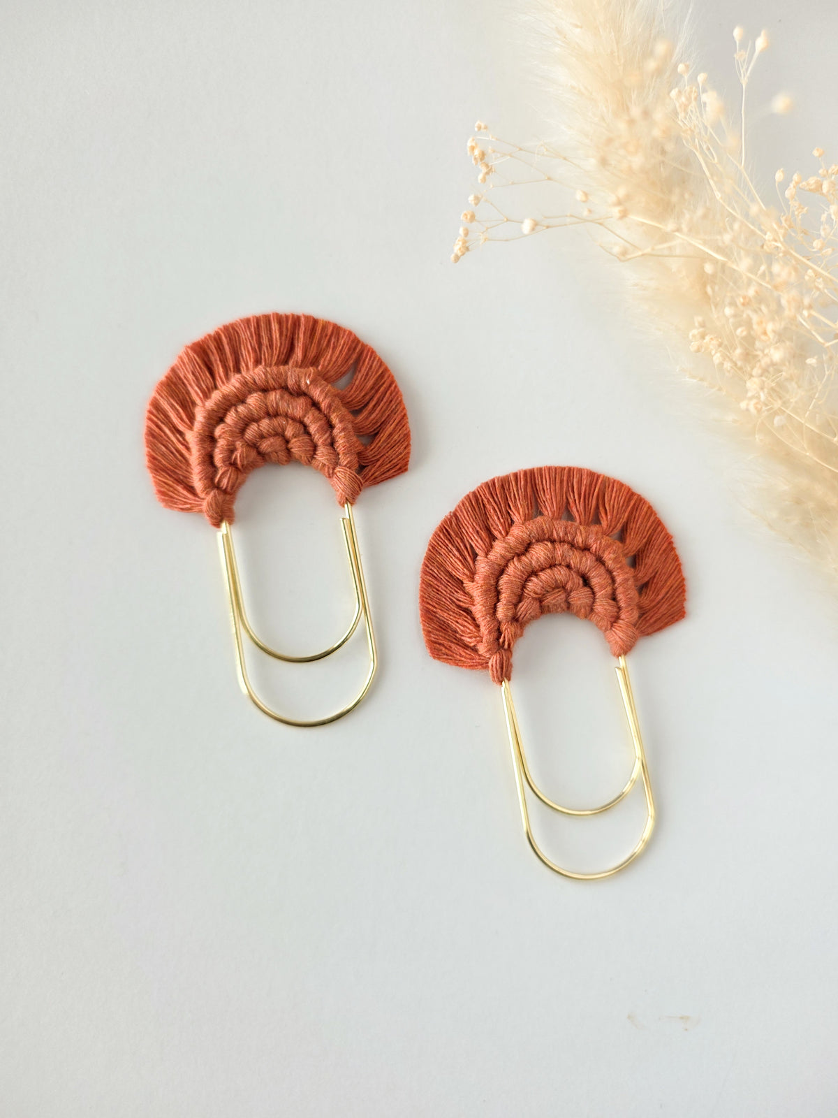 Macrame bookmarks