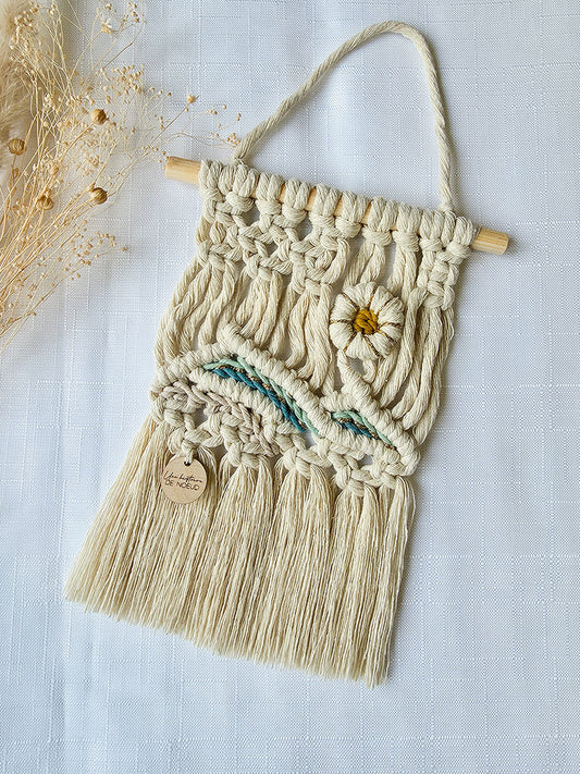 Mini macramé mural - Reflet D'eau