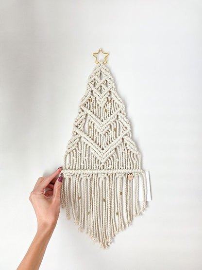 Sapin Ayra, sapin de Noël en macramé