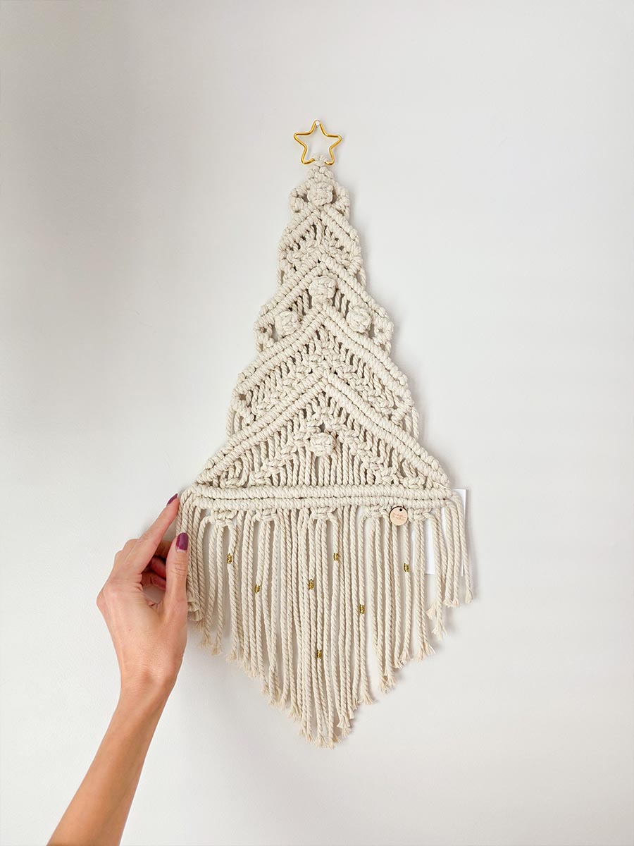 Neva Fir, Macrame Christmas Tree 