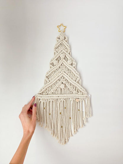 Neva Fir, Macrame Christmas Tree 