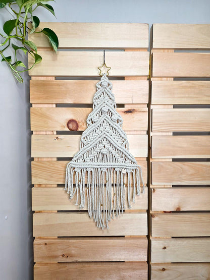 Neva Fir, Macrame Christmas Tree 