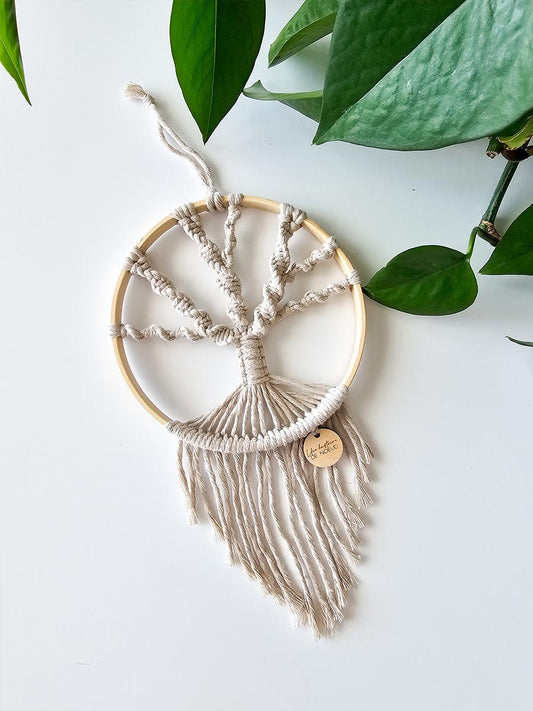 Arbre de vie, couleur beige pâle